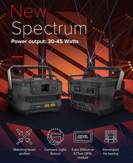 Kvant 科旺特Spectrum全彩激光燈
