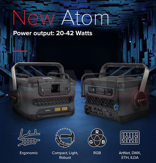 Kvant ATOM 系列全彩激光燈